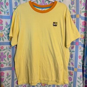 Unisex Teddy Fresh SpongeBob SquarePants Collab Yellow Kidcore T-Shirt